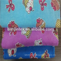 Alibaba Expres Cotton Flannel Fabric/ C20x10 40x42 150gsm / Reactive Print Flannel